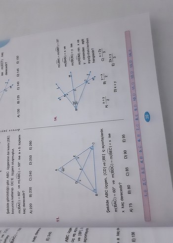 Derece 9. Sınıf Matematik Üçgenler Veri Kitabı - Görsel 8