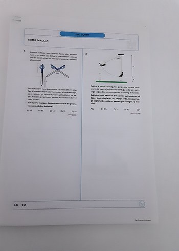 Geometri TYT-AYT sorular - Görsel 4