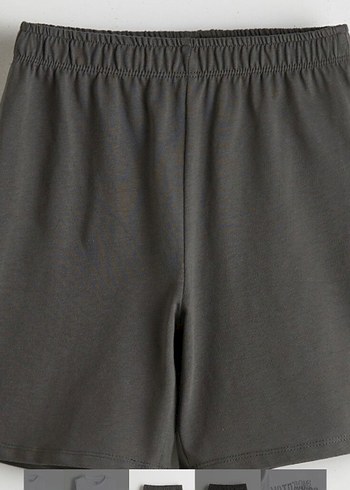 Erkek Bebek Gri Bisikletçi Tarzı Kolsuz Takım - Görsel 3