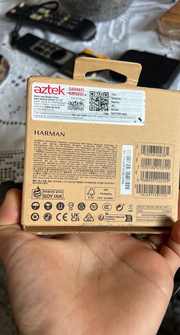 JBL Harman Battery 400 Siyah - Görsel 3