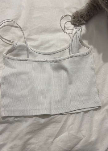 Kadın Beyaz Askılı Basic Atlet - Görsel 2