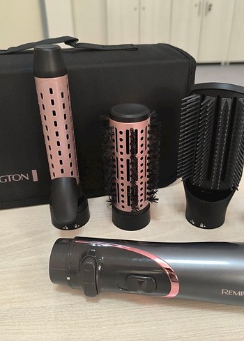 Remington Pembe Gri Saç Şekillendirici Seti - Görsel 3