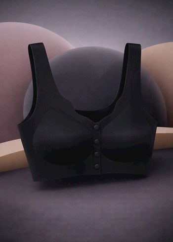 Beyaz Sporcu Sütyeni Midi Boy - Görsel 2