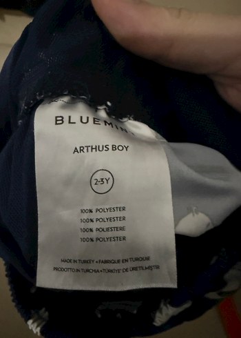 Erkek Çocuk Baskılı Şort Mayo - Görsel 3