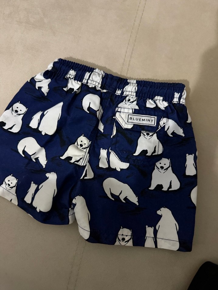 Erkek Çocuk Baskılı Şort Mayo - Görsel 2