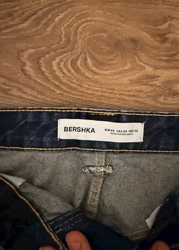 Kadın Gri Mavi Bol Kesim Denim Jean - Görsel 4
