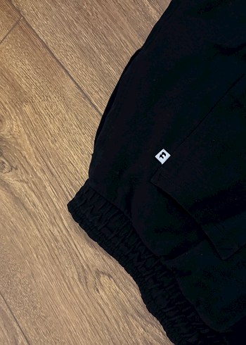 Siyah Kadın Rahat Kesim Sweatpant - Görsel 3