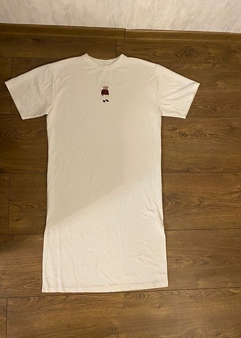 Pamuklu Ayılı yazlık elbise - Görsel 2