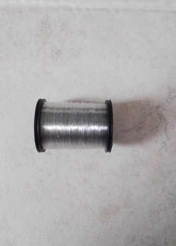 gri renkte bileklik misinası - Görsel 2