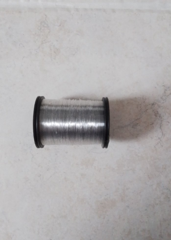 gri renkte bileklik misinası - Görsel 2