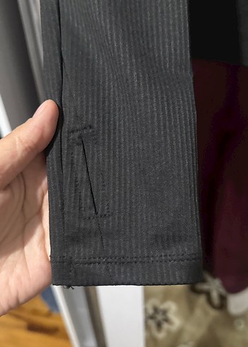 Yüksek Yaka Siyah Kadın spor boşu - Görsel 2