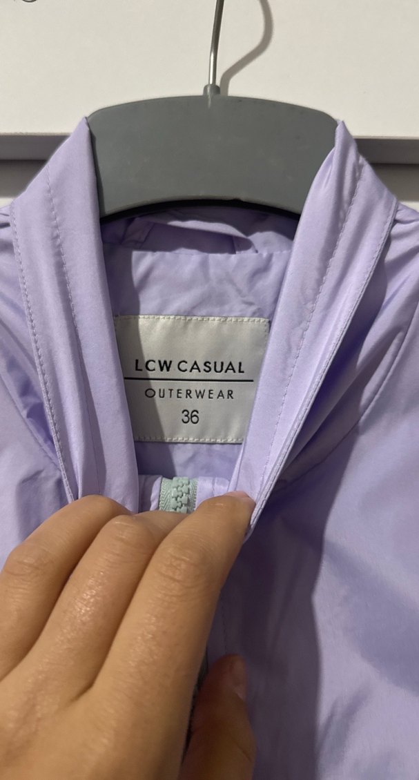 Rahat Kesim Pastel Renkli Kadın Ceket - Görsel 2