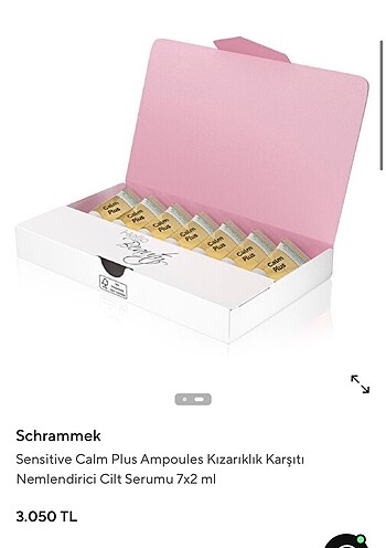 Beden Renk Schrammek Calm Plus Serum