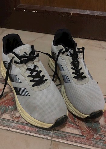 Gri Bağcıklı Erkek Koşu ve Antrenman Ayakkabısı - Görsel 2