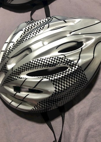 Mavi Kemerli Yılan Desenli Motosiklet Kaskı - Görsel 3