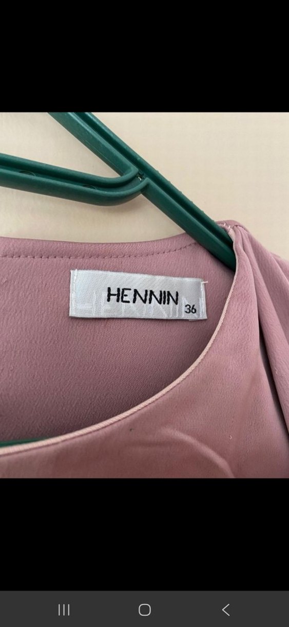 Bej Drapeli Uzun Kadın Abiye Elbise - Görsel 5