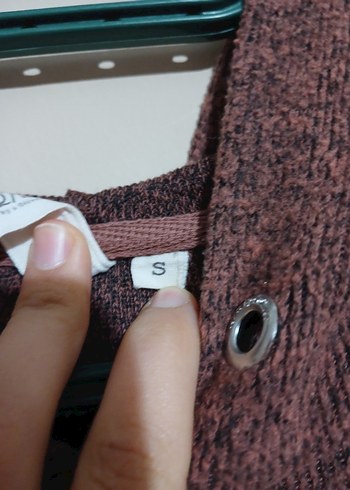 Kadın Kahverengi Örme Bol Kesim Sweatshirt - Görsel 5