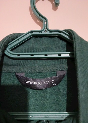 Yarım Fermuarlı Yeşil Erkek Sweatshirt - Görsel 4