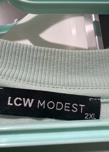 Pamuklu, Uzun Kollu, Volanlı Beyaz Sweatshirt - Görsel 6