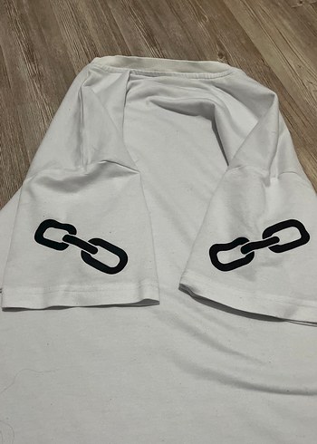 Nike Beyaz Erkek Keten Tişört - Görsel 3