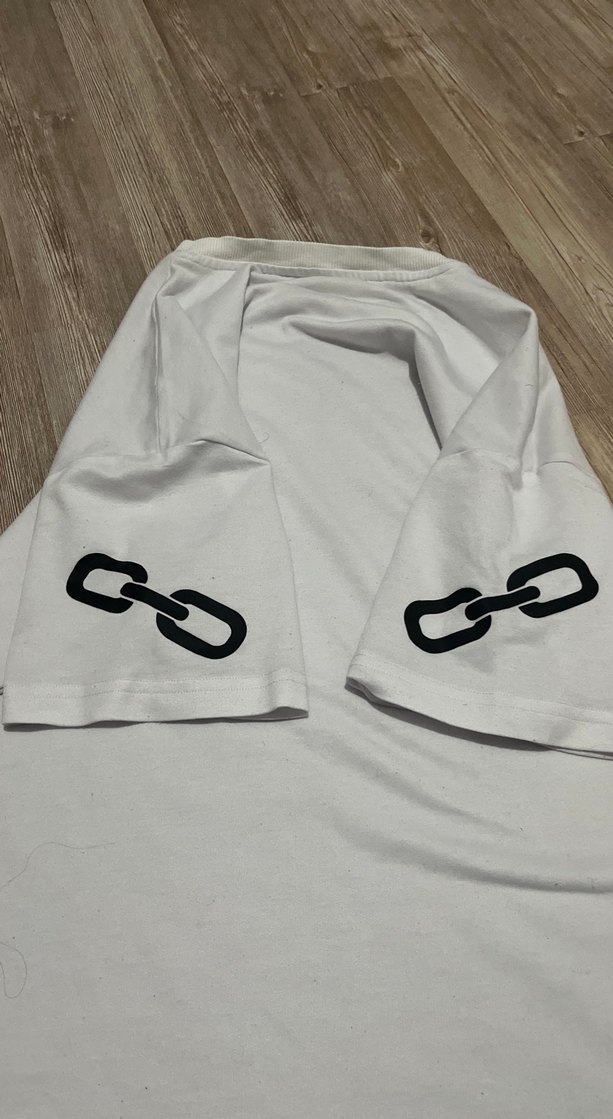 Nike Beyaz Erkek Keten Tişört - Görsel 3