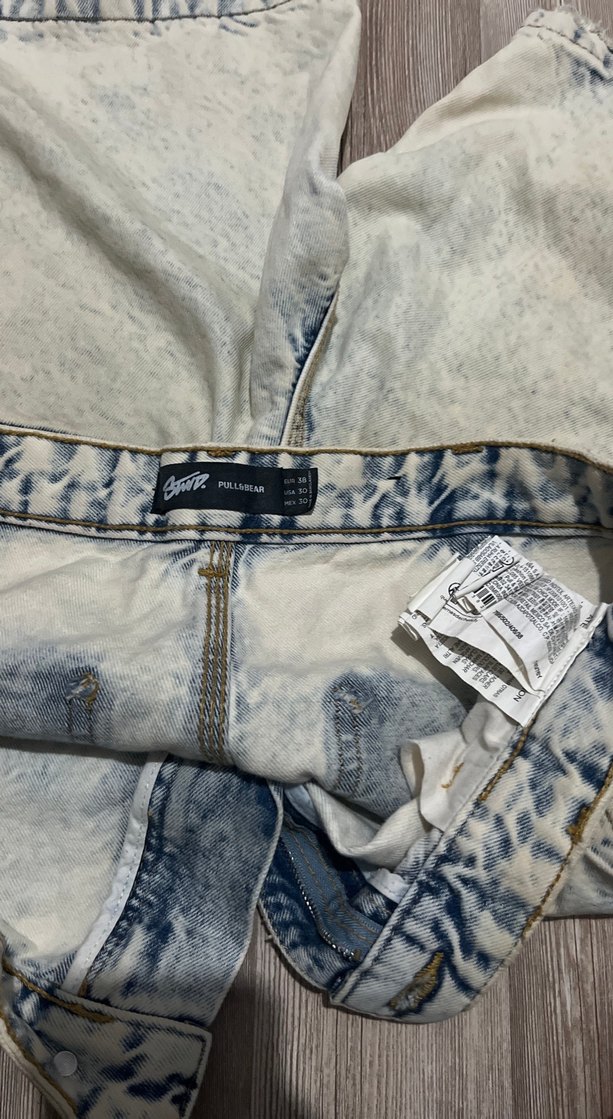 Gri Batik Desenli Erkek Şort - Görsel 3