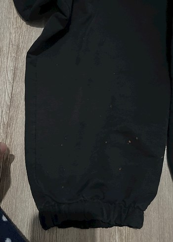 Siyah Rahat Kesim Kadın Eşofman Altı - Görsel 3