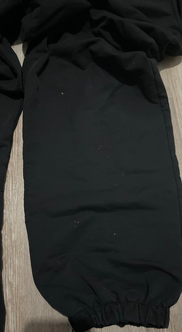 Siyah Rahat Kesim Kadın Eşofman Altı - Görsel 2