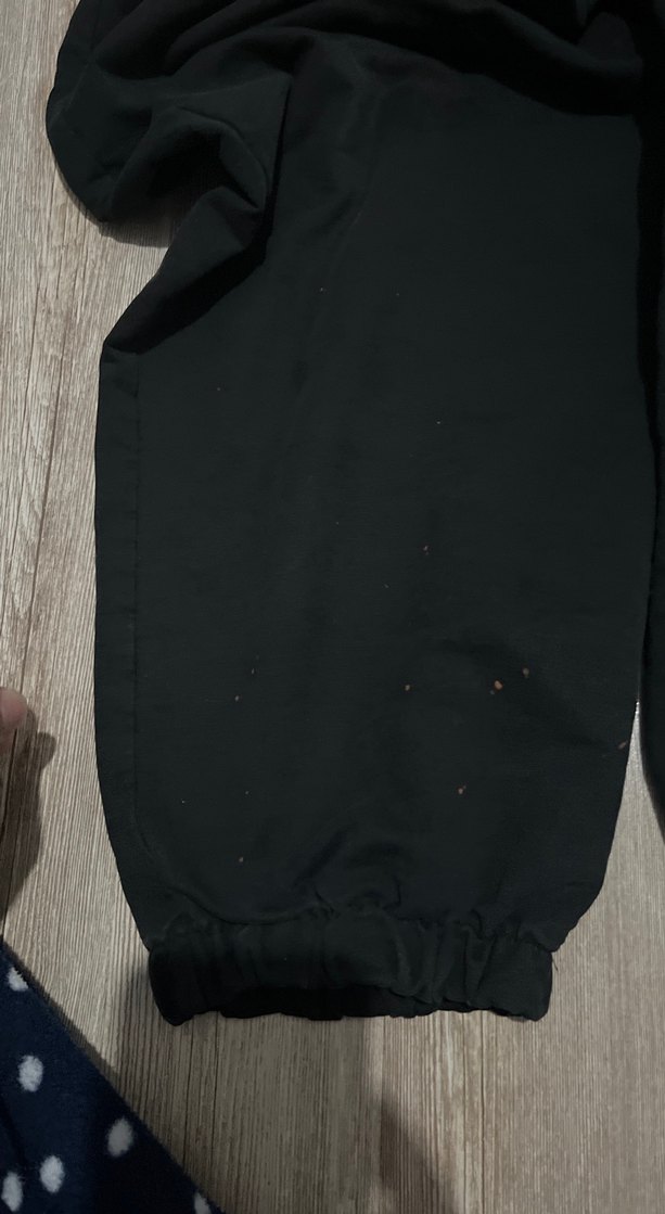 Siyah Rahat Kesim Kadın Eşofman Altı - Görsel 3