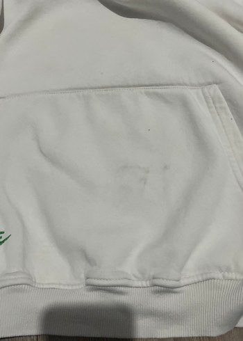 Nike Kapüşonlu Beyaz Sweatshirt - Görsel 4