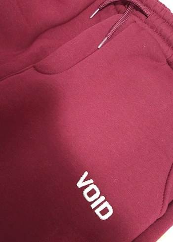 Bordo Kadın Rahat Kesim Sweatpant - Görsel 2