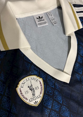 Forma özel tasarım Lacivert Desenli Kısa Kollu Polo Tişört - Görsel 2