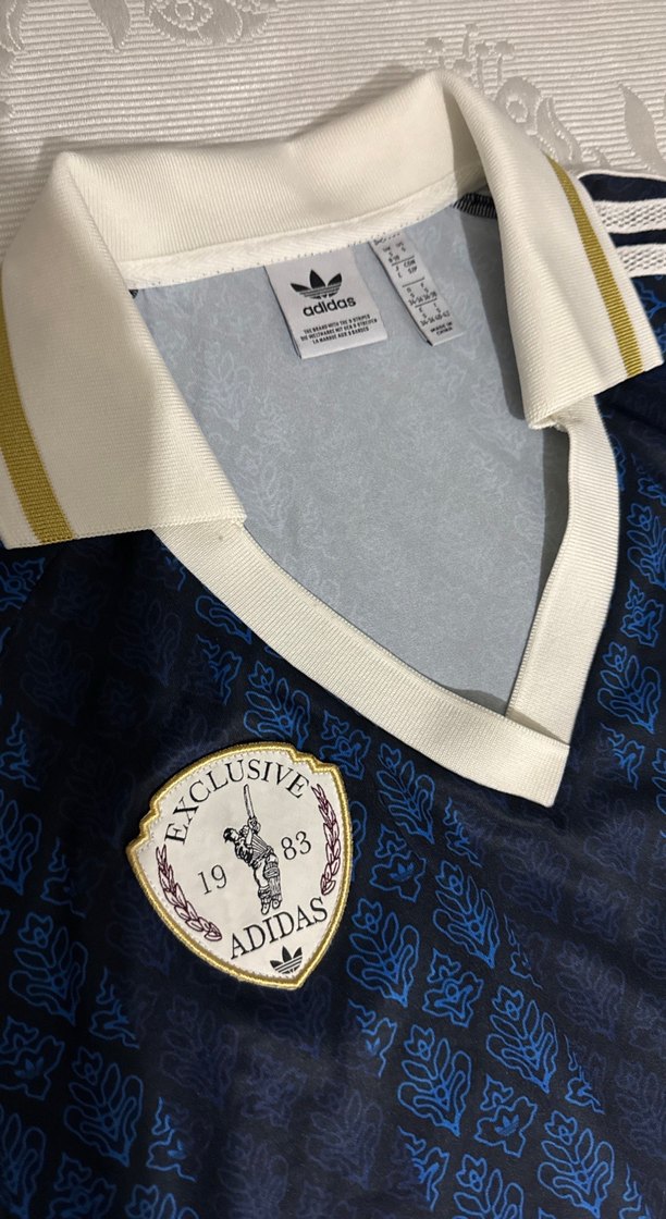 Forma özel tasarım Lacivert Desenli Kısa Kollu Polo Tişört - Görsel 2