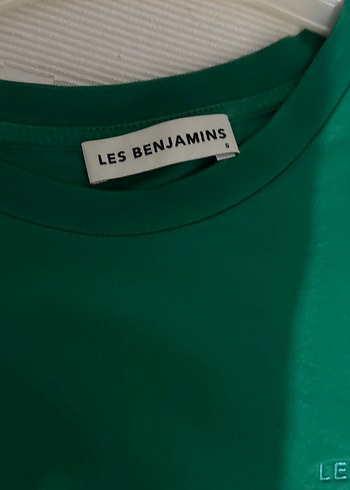 Erkek Yeşil Kısa Kollu Basic Tişört - Görsel 2