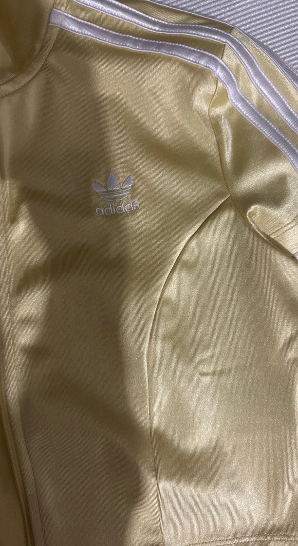 Adidas Saten Kısa Kollu Fermuarlı Kadın Ceket - Görsel 3