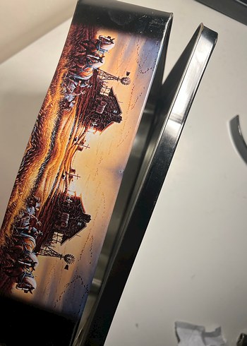 Vintage tablolu teneke kutu - Görsel 4