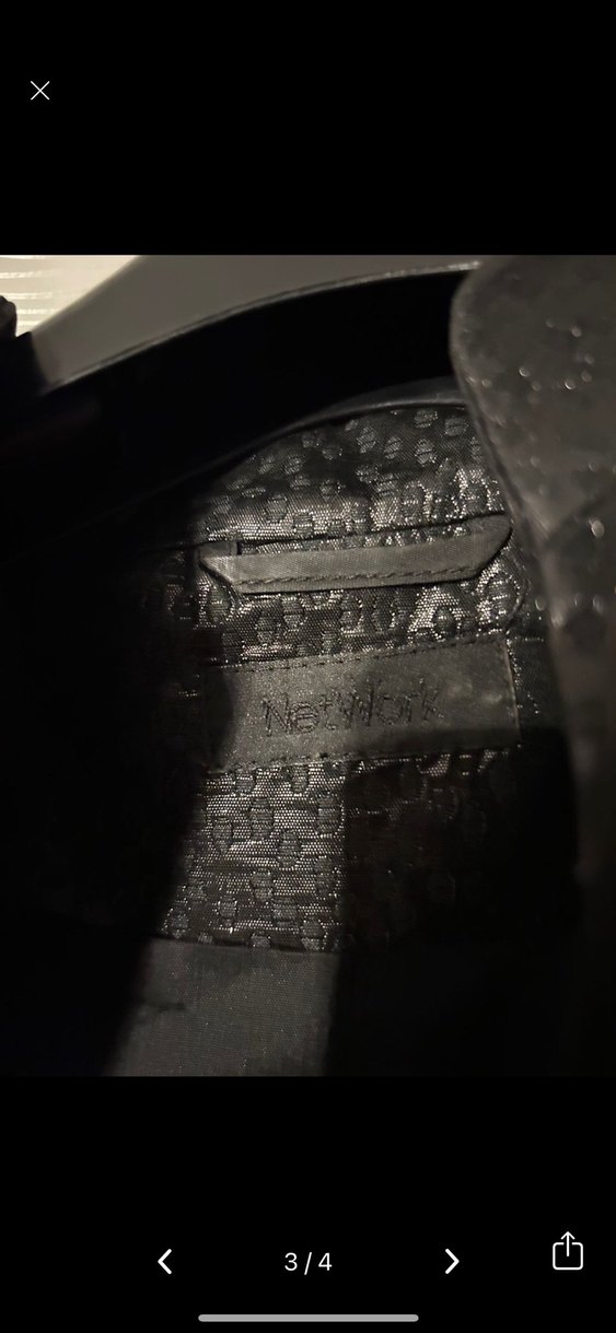 Siyah  Network Yılan Desenli  Kadın Blazer Ceket - Görsel 3