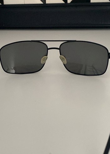 Gri Minimalist Biker Erkek Güneş Gözlüğü - Görsel 4