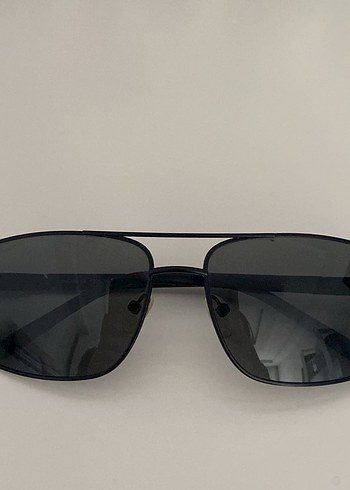 Gri Minimalist Biker Erkek Güneş Gözlüğü - Görsel 2