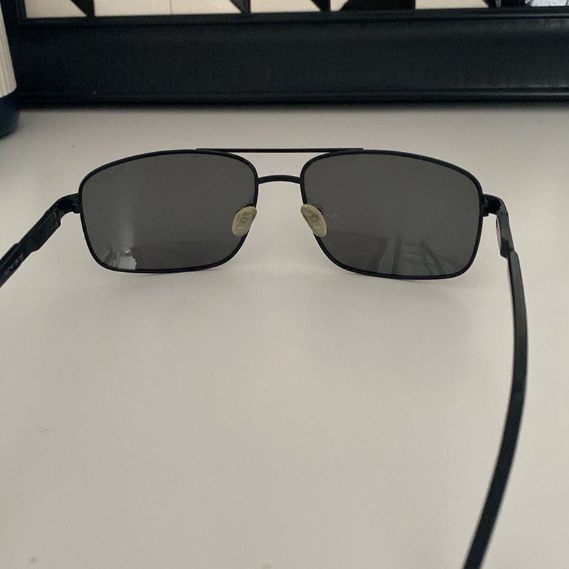 Gri Minimalist Biker Erkek Güneş Gözlüğü - Görsel 4