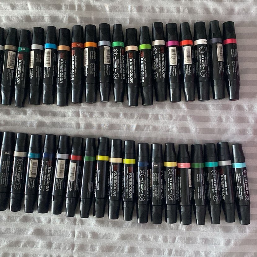 Çok Renkli Marker Kalem Seti - Görsel 2