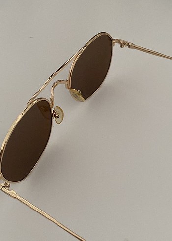 Bej Kemer Detaylı Kadın Klasik Gözlük - Görsel 2