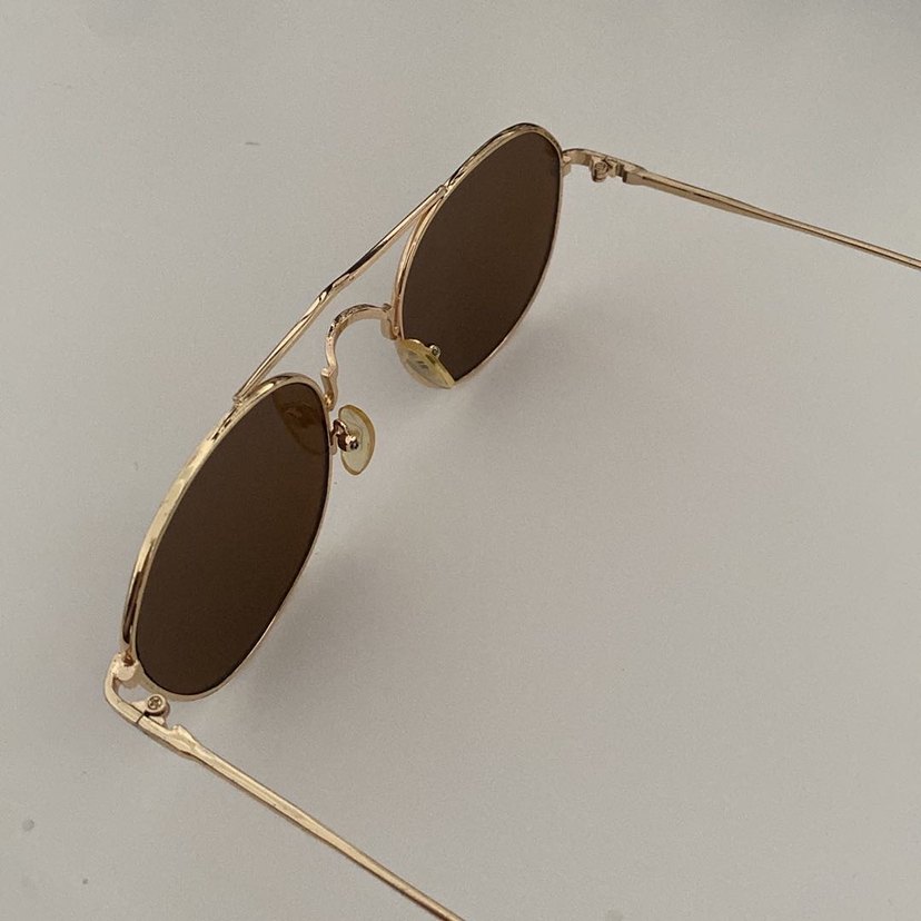 Bej Kemer Detaylı Kadın Klasik Gözlük - Görsel 2