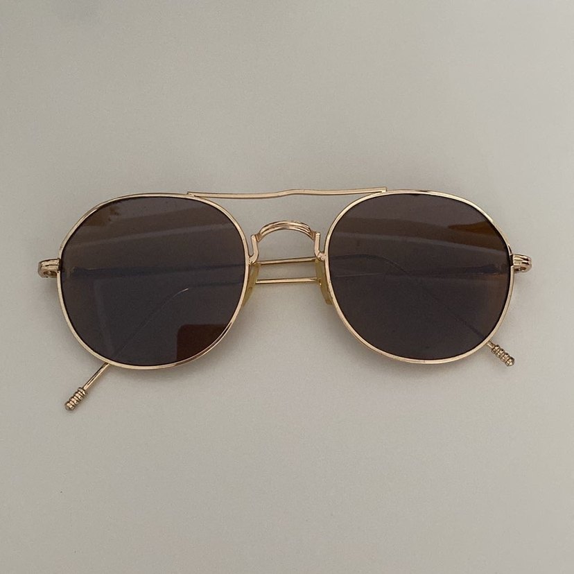 Bej Kemer Detaylı Kadın Klasik Gözlük - Görsel 3