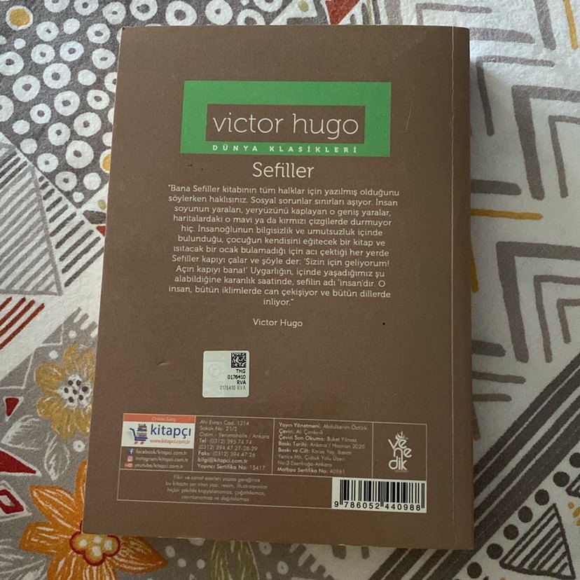 Victor Hugo - Sefiller Romanı - Görsel 2