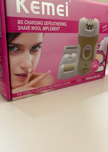 Kemel Altın Renkli Epilatör Seti - Görsel 5