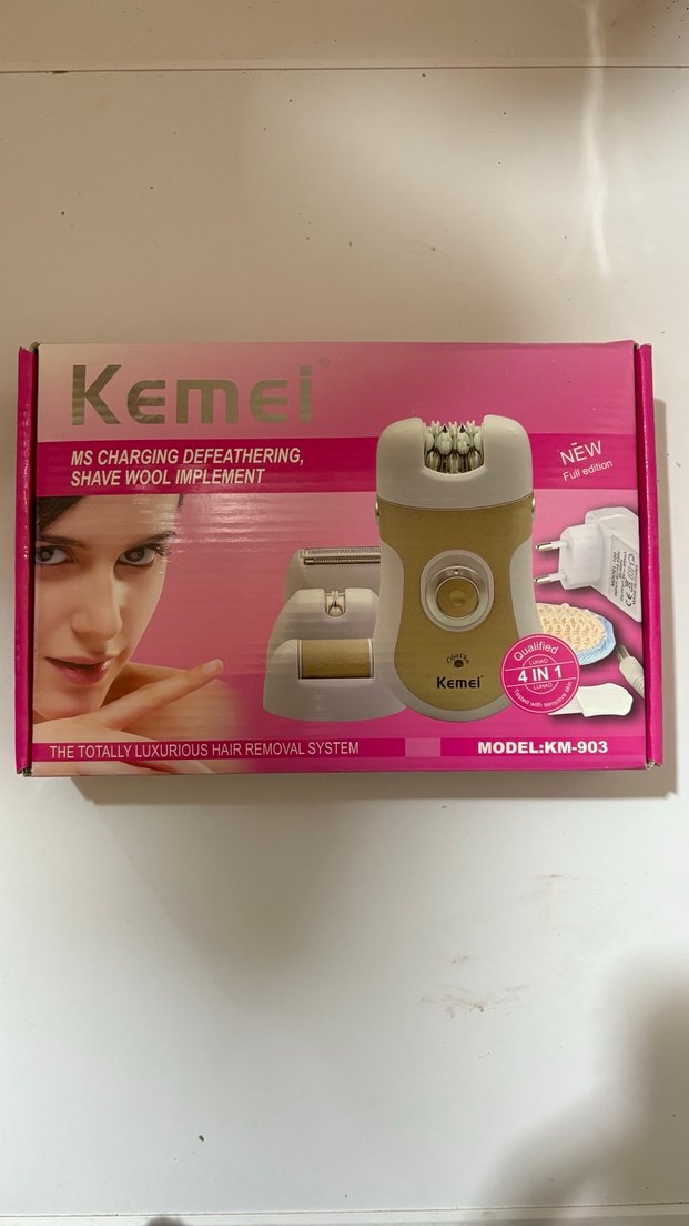 Kemel Altın Renkli Epilatör Seti - Görsel 4