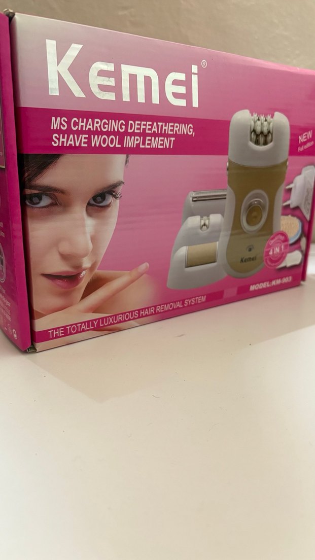 Kemel Altın Renkli Epilatör Seti - Görsel 5