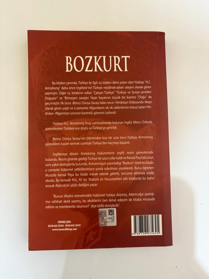 Bozkurt - H.C. Armstrong - Görsel 2