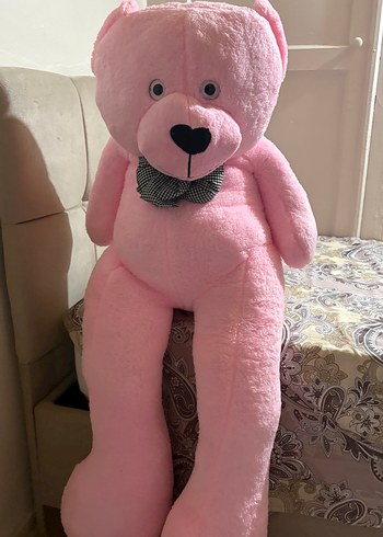 Pembe Peluş Oyuncak Ayı - Görsel 3